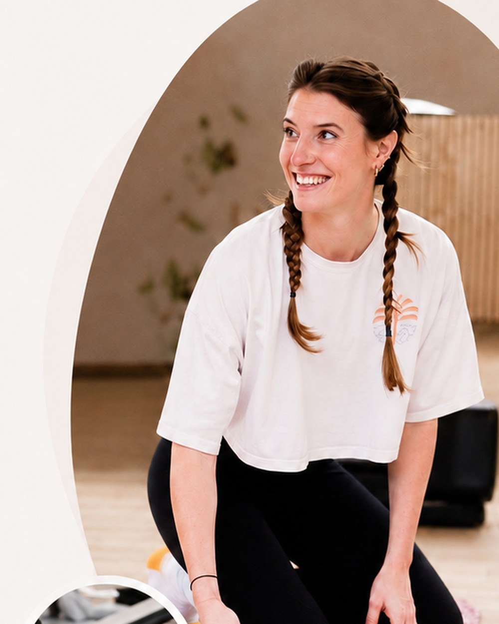 Portrait de Aurore Deneve, professeure de pilates reformer