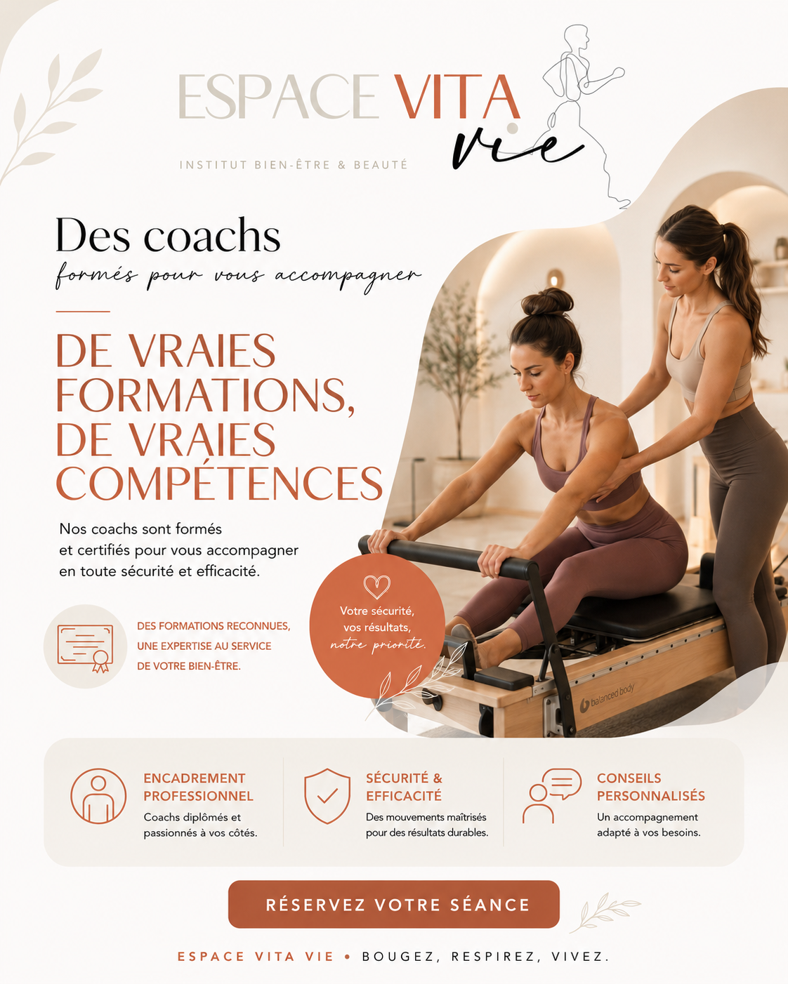 De vraies formations, de vraies compétences